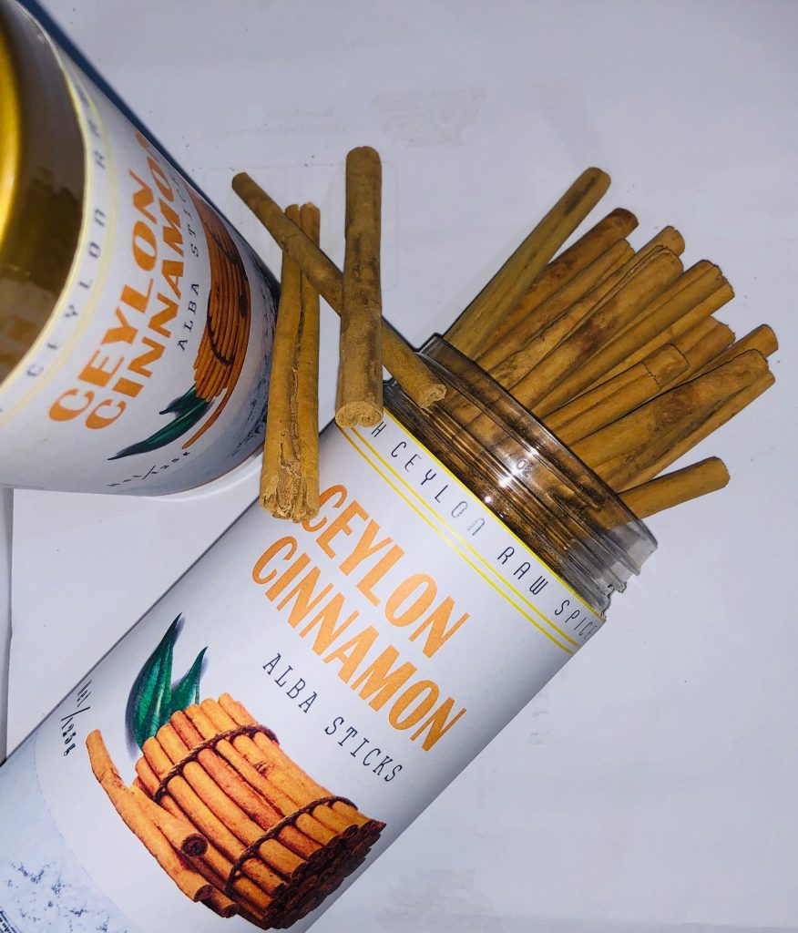 ALBA Ceylon Cinnamon Sticks RICH CEYLON RAW SPICES